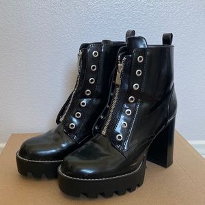 Zara platform boots